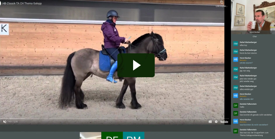 # Entwicklung des Galopp